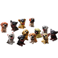 12pcs Dog Car Dashboard Decorations Ornaments For Car And Home