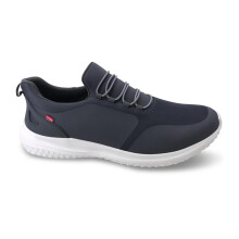 (Dark Grey, 12) D555 DONCASTER-2 Hands Free Shoe For Men With PU & Faux Laces in Dark Grey, 12 to 15