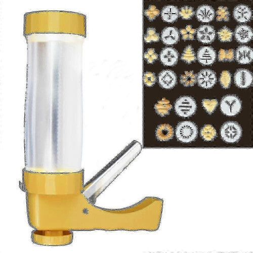 Cookie Extruder Press Kit, Cake Biscuit Making Machine, Cookie Decorating Tool 1