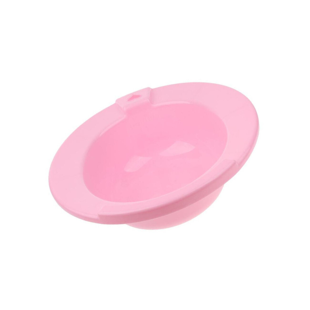 (Pink) Portable Hip Bath Tub Sitz Bath for Toilet Hemorrhoid Easy to and-image-OPC-PKJTZMX-NEW