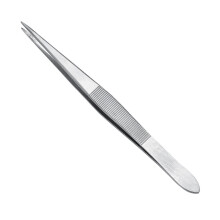 Pack of 4 Pointed Tweezers Stainless Steel Comfortable High-precision