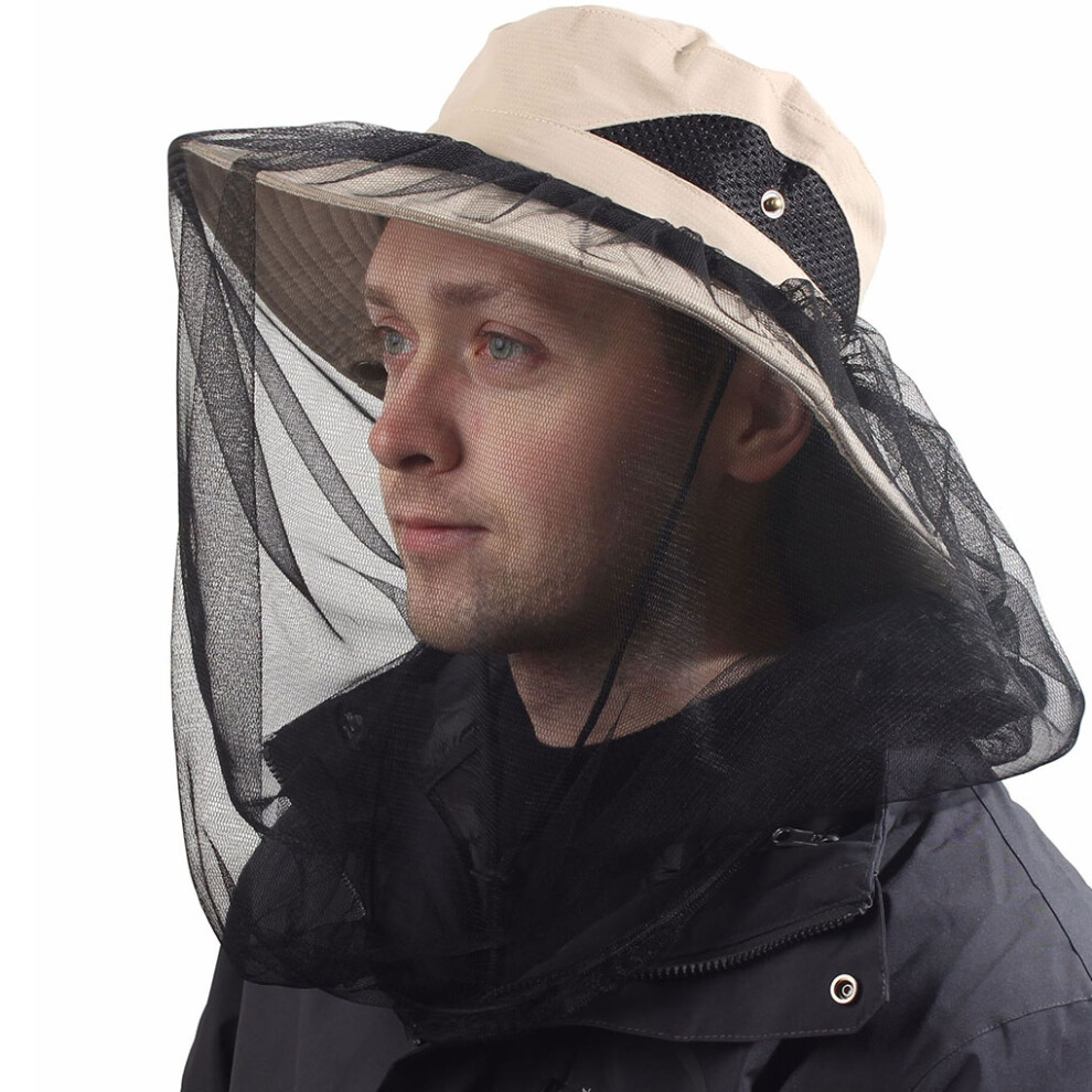 (Khaki) Outdoor Sun Hat Wide Use Meshed For Comfort And Breathability-image-OPC-PKJV7CK-NEW