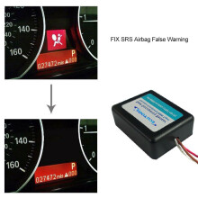 Airbagsensoremulator, passagerarsätesmatta, bypass, SRS-airbag, felvarningskod för BMW