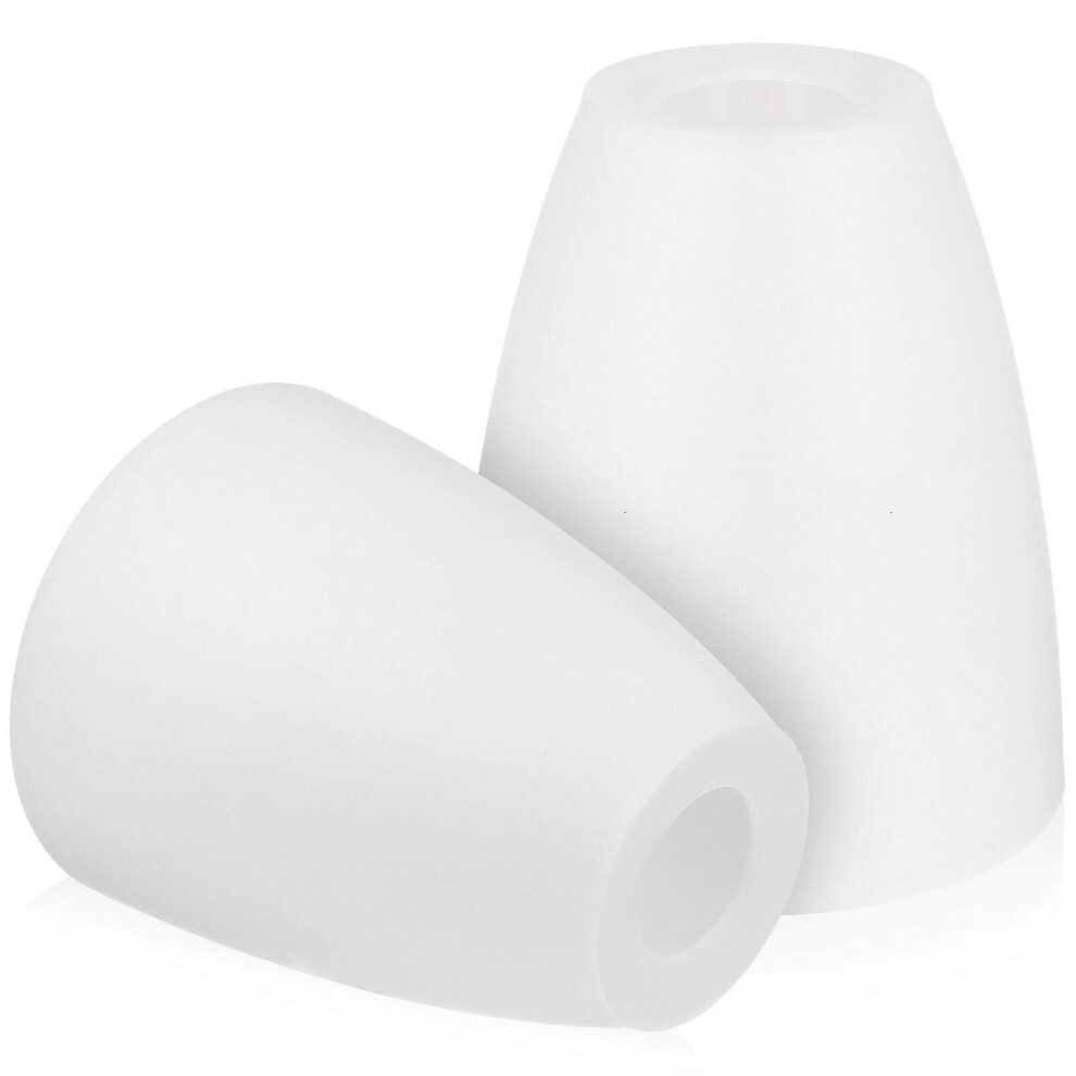 Set of 2 replacement lampshades for small table and desk lamps