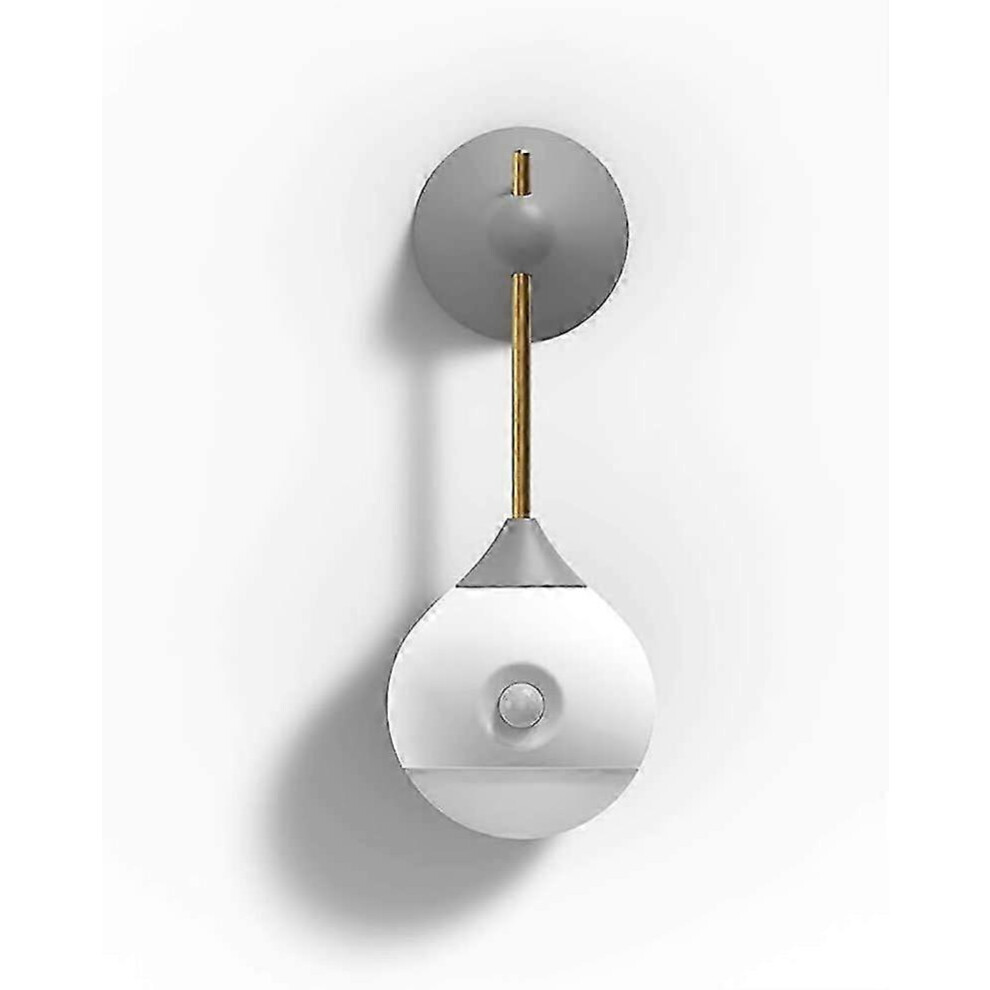 Sensor, Cabinet Portable Led Night Night Intelligent Human Body Induction Wall Lamp, Bedside Warm Light