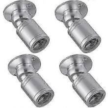 Set of 4 mini ceiling spotlights for display cabinets 1 W warm white 3000 K