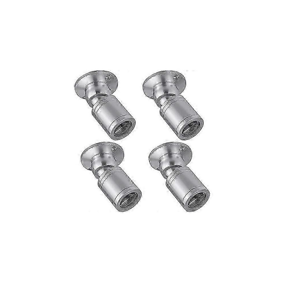 Set Of 4 Mini Ceiling Spotlights For Display Cabinets 1 W Warm 3000 K White