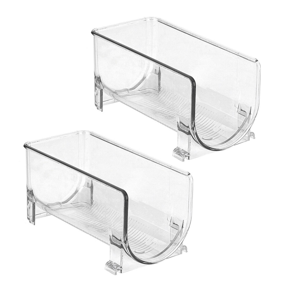 2pcs Stackable Racks Drawer Style Container Water Holder-image-OPC-PKJWFGY-NEW