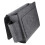 borsa organizer in feltro per comodino appendibile grigio scuro 10