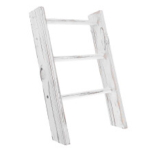 mini theedoekenrek ladder voor keukeneiland, landelijke stijl