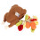Halloween Gebratener Truthahn Gemüse 3