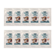 10Pcs Pet SPA Saubere Handschuhe Geruch Fleck