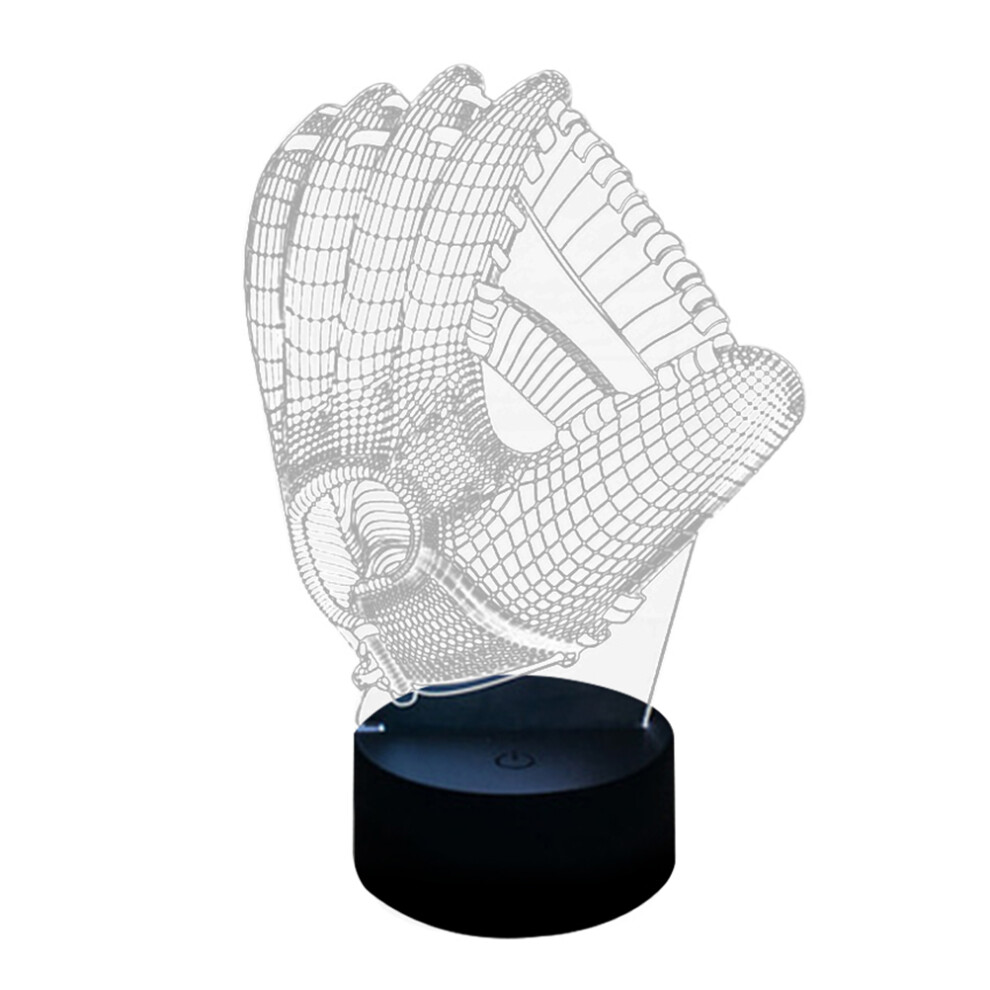 3D Led StojąCa Z Akrylu, Dotykowa, Do Domu I Sypialni-image