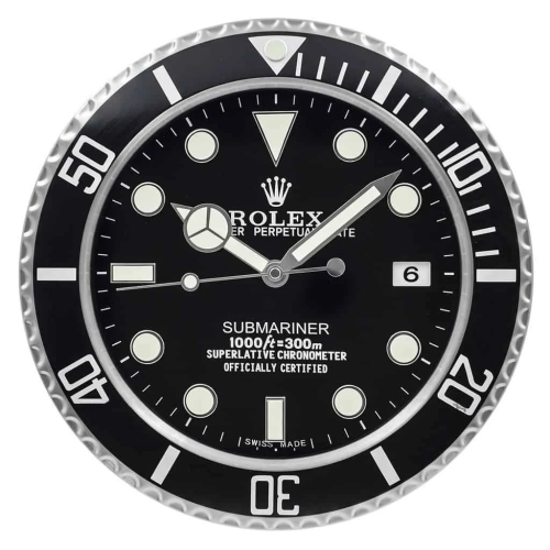 Rolex Submariner Black Style | Wall Clock