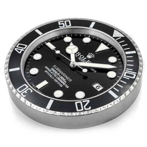 Rolex Submariner Black Style | Wall Clock 1