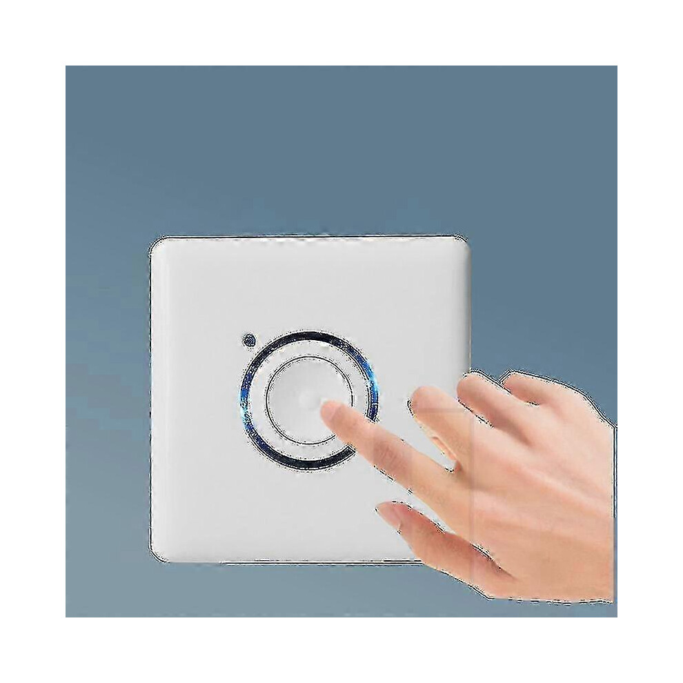 AC110-250V Outdoor LED Touch Wall Timer Switch with 16 Levels of Delay and Digital Countdown Interruption Function (2024)