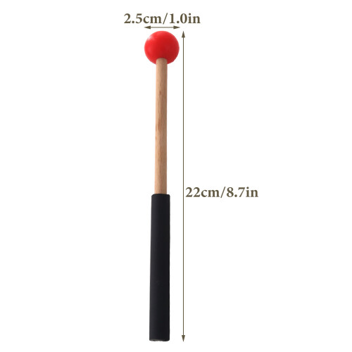 2 Paren Tongue Drum Stokjes Percussie Vingers Marimba 1