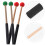 2 Paren Tongue Drum Stokjes Percussie Vingers Marimba 5