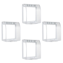4 Stuks Badkamer Stopcontact Afdekking Waterdicht Transparant