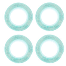 4 rollen dubbelzijdige haarextensie tape, labels, pruikaccessoires
