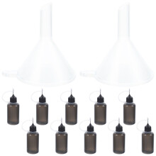 10 stuks naaldpunt lijmflacon met trechter voor DIY