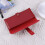 modisches brillenetui pvc- mit schnappverschluss (rot) 9