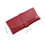 modisches brillenetui pvc- mit schnappverschluss (rot) 2