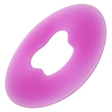 cuscino u con foro per , silicone, spa (viola)