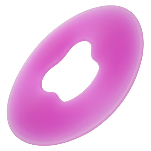 cuscino u con foro per , silicone, spa (viola)