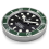 Rolex Submariner Green Bezel and Black Dial Starbucks Style | Wall Clock 3