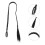 4 extensões de sintético trançado para de 3