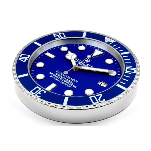 Rolex Submariner Blue Style | Wall Clock 1