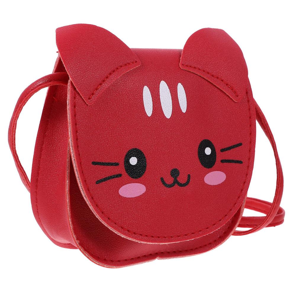 Crossbody Tienermeisjes Met Katdesign En Portemonnee-image