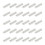 150Pcs Shoe Lace Metal Tips Silver Durable Replacement Rope Caps 9