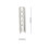 150Pcs Shoe Lace Metal Tips Silver Durable Replacement Rope Caps 3