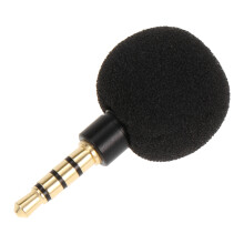 Mini mikrofon przenośny ręczny, stereo 3,5 mm, do nagrywania dźwięku