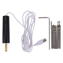 15 szt. bezprzewodowa wiertarka kątnik USB, mini elektryczna