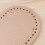 1 acessório para bolsa couro PU, fundo oval 11