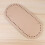 1 acessório para bolsa couro PU, fundo oval 5