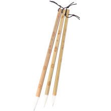3 pincéis profissionais para caligrafia chinesa, e sumi (S/M/L)