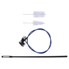 conjunto 4 peças limpeza instrumentos sopro com escovas flexíveis
