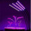 Plant lamp / plant lighting with 4 flexible LED fluorescent tubes 4