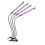Plant lamp / plant lighting with 4 flexible LED fluorescent tubes 1