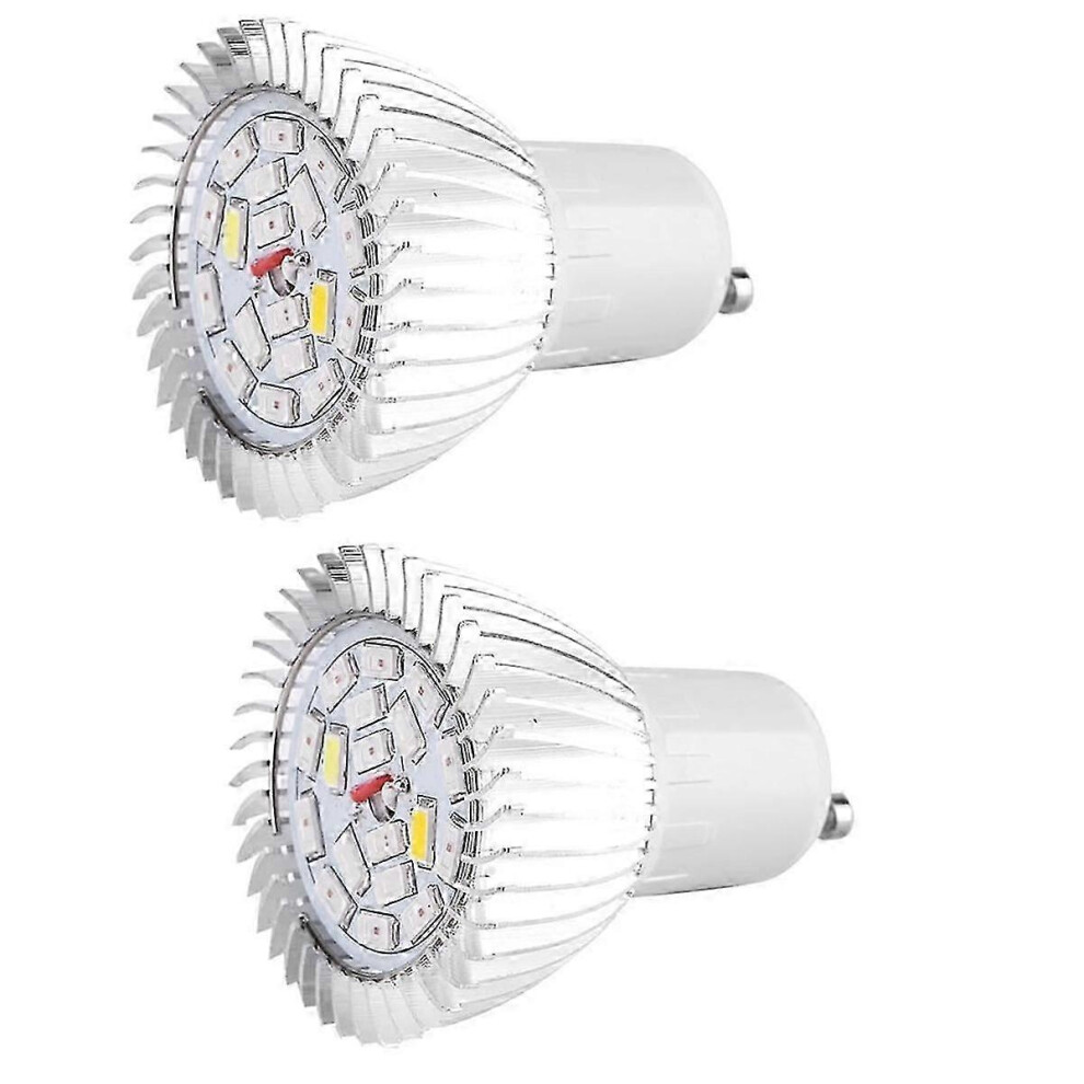 2 Pack 85-265V Full Spectrum Led Grow For Indoor Hydroponic Greenhouse 28W Light