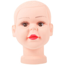 PVC mannequin hoofdstandaard presentatiehouder voor kinderen