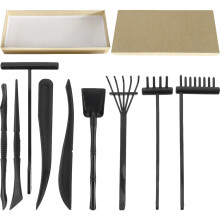 9-delige mini zen harke set – ornament, meditatie