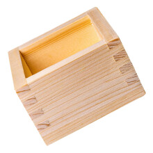 japanse stijl sake houten doos bekerhouder kleine cakeverpakking