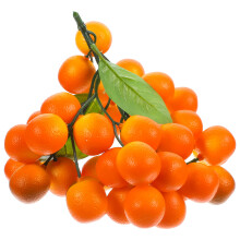 Fake Fruit String Artificial Orange Branch Lifelike Skewer Photo Prop