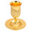 conjunto cálice kiddush com metal para vinho shabbat e páscoa 5