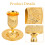 conjunto cálice kiddush com metal para vinho shabbat e páscoa 11